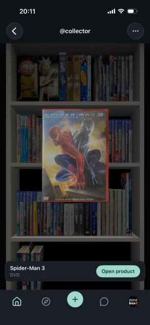 3D shelf view